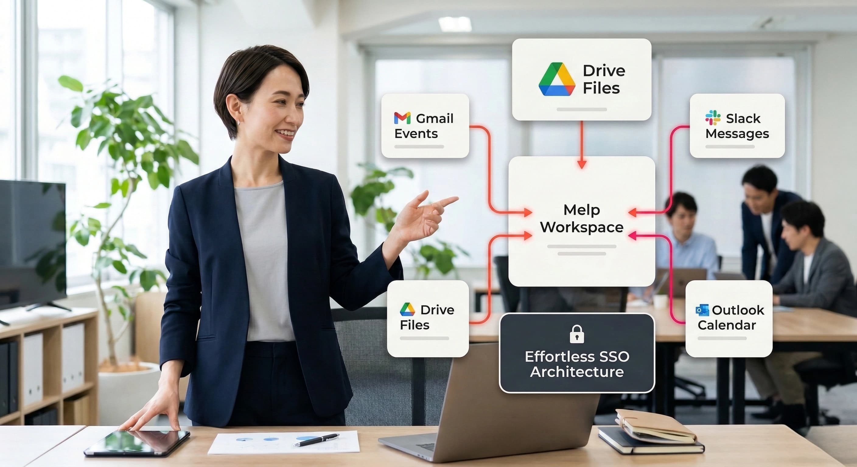 Integrate Melp into your enterprise ecosystem.