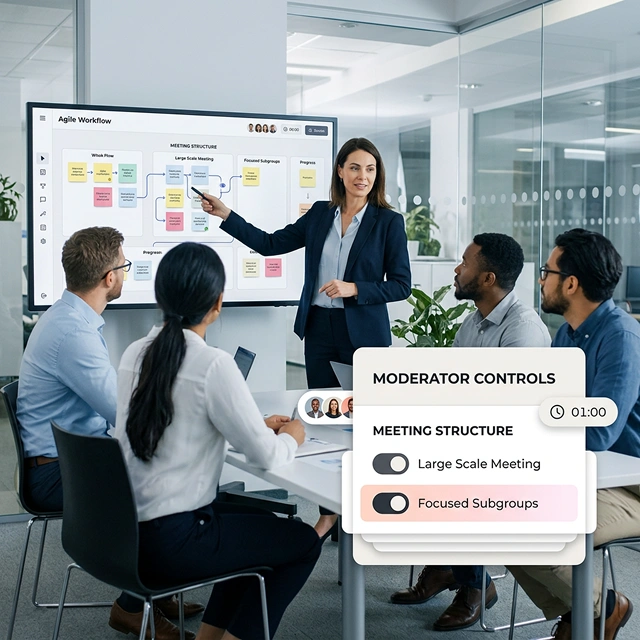 Structured Collaboration When Needed