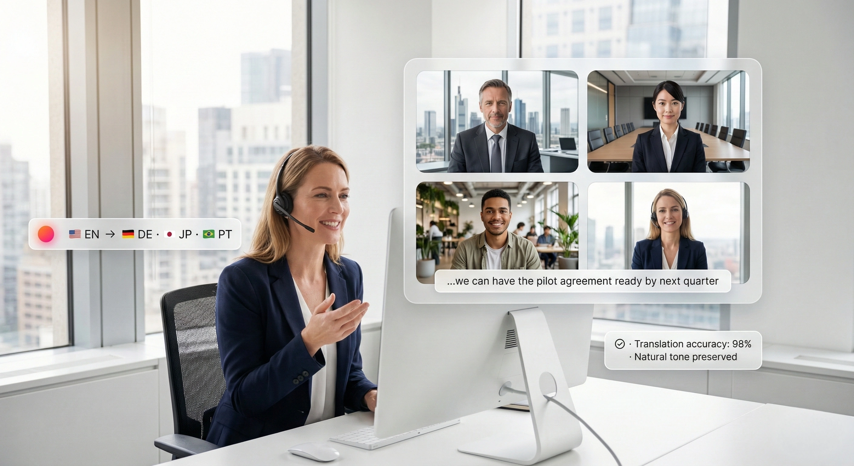 Real-Time Speech-to-Speech Translation
