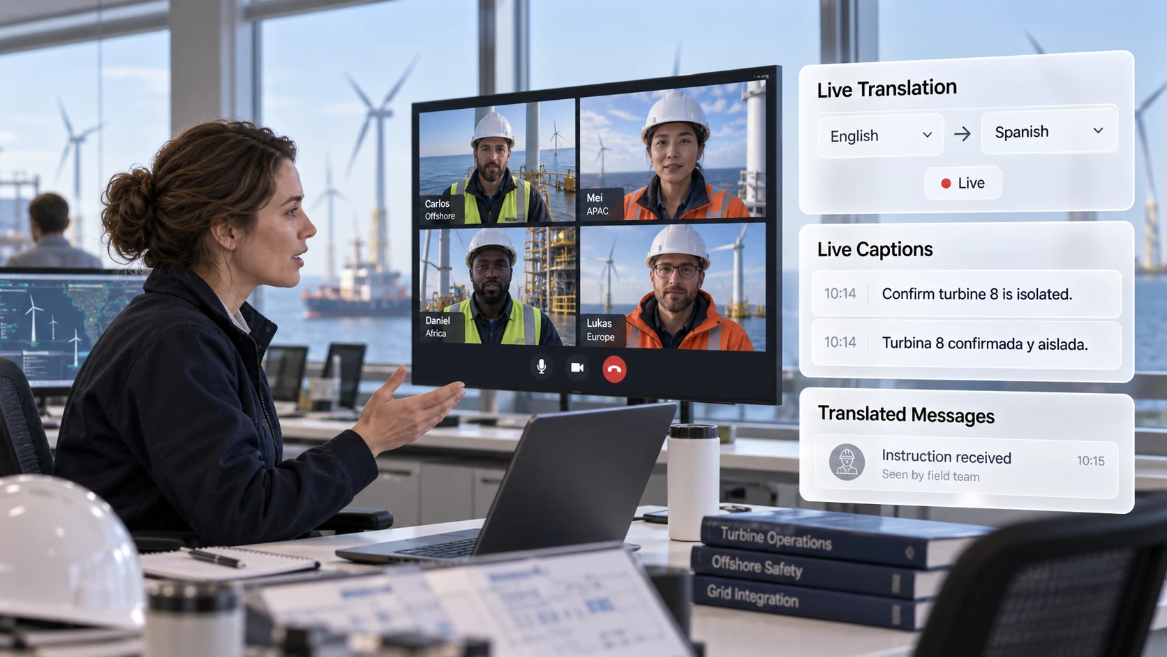 Distributed, Multilingual Operations