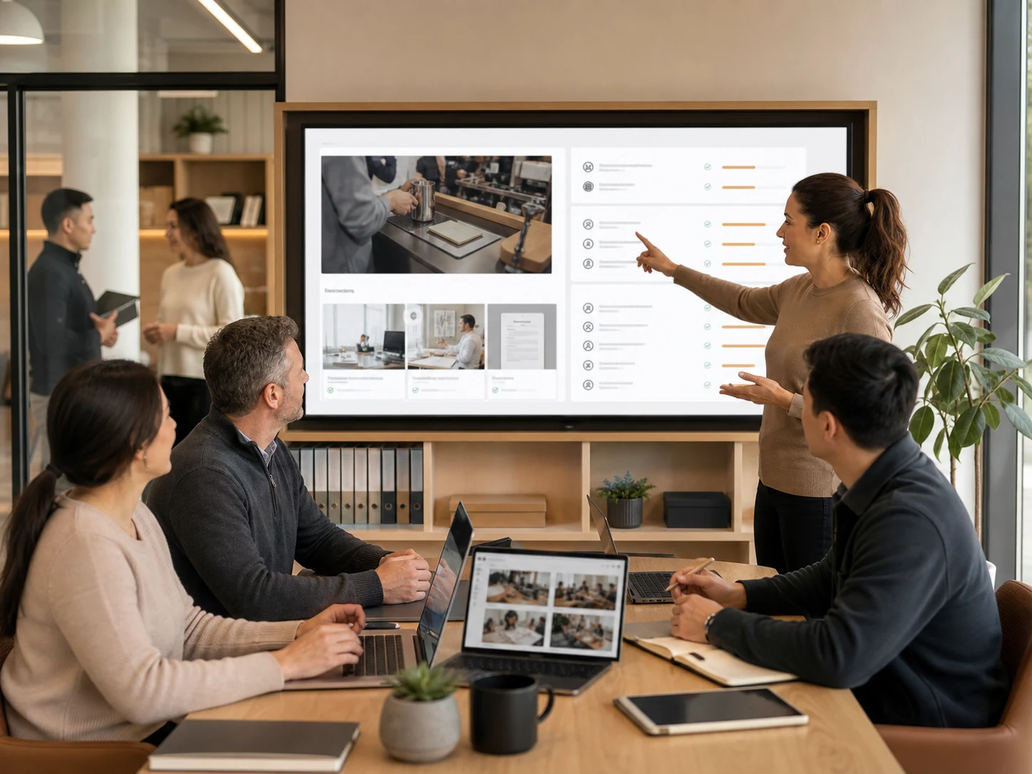 Melp workspaces connecting a franchisor's teams with individual franchise units