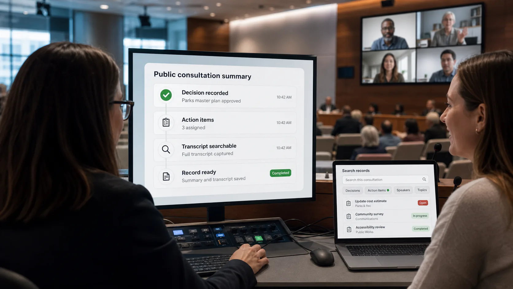 AI-Assisted Public Records