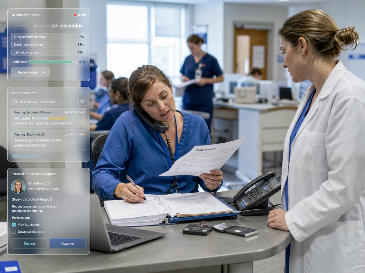 Clinical and research information fragmented across disconnected systems
