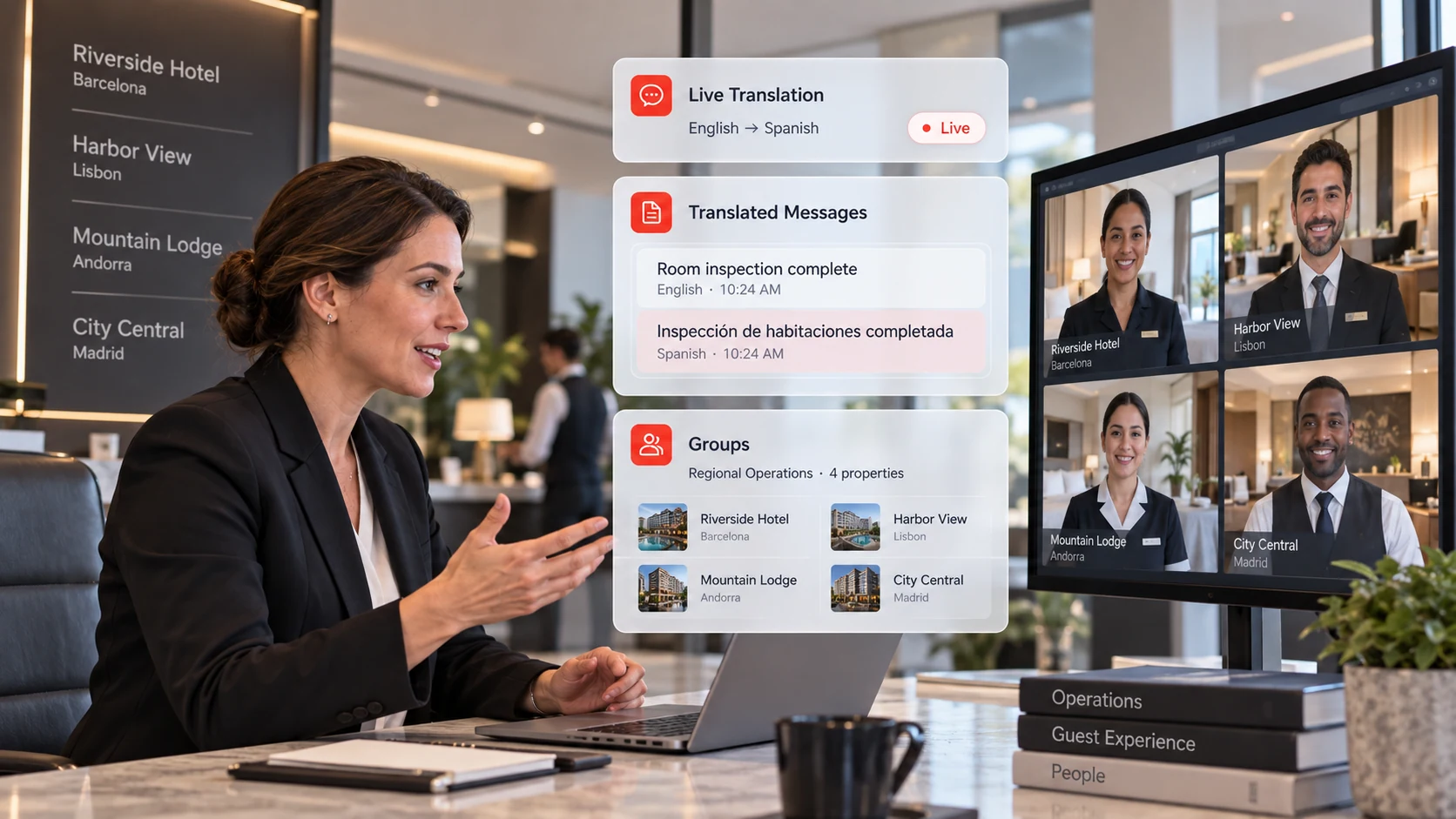 Multilingual, Multi-Property Operations