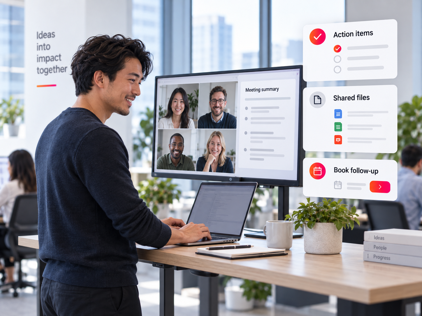 Conversation to execution preview